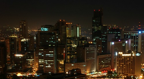 Skyline, Makati CBD by ... Arjun.