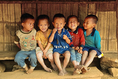 Lao Kids by Mathew Knott @ Flickr.com