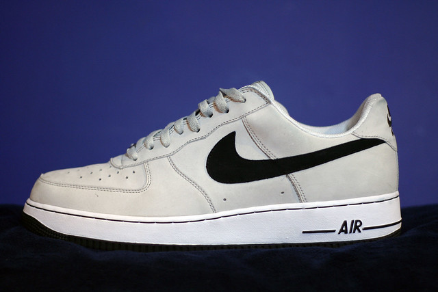 Air Force One Grey Suede