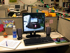 My Desk at MLS by p h o t o l i f e