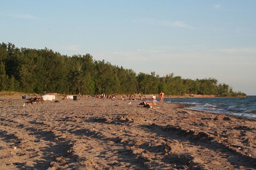 Hanlans Point is the Toronto Islands famous nude beach