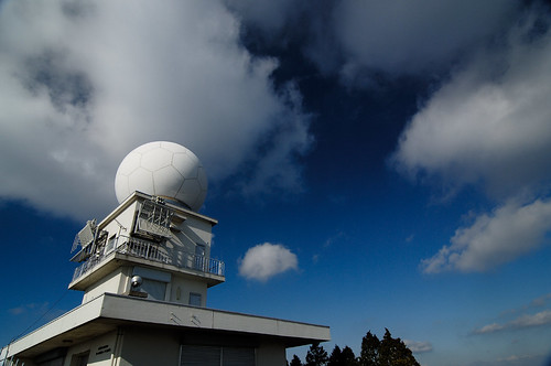 a Haigamine Meteorological Radar
