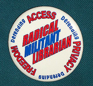 Radical militant librarian