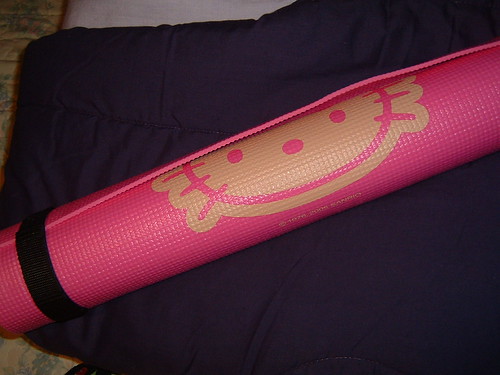 Hello Kitty fitness by KittyLoaded. yoga mat. Anyone can see this photo