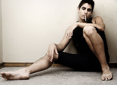 A Beautiful Posture Cigarrete - by Simon Pais-Thomas
