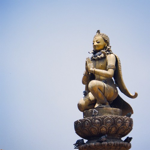   ... 2009   ... #Travel #Memories #2009 #Patan #Kathmandu #Nepal    ...     #Temple #Statue #Tower ©  Jude Lee