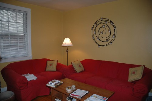 Newly Painted Living Room
