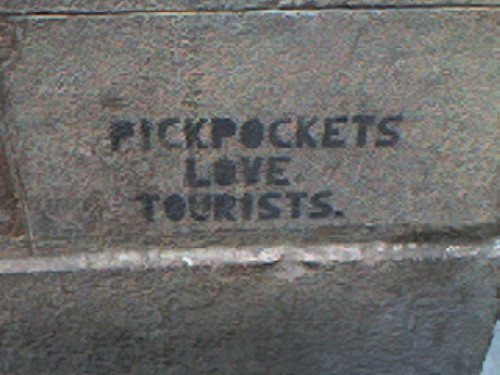 Pickpockets Love Tourists