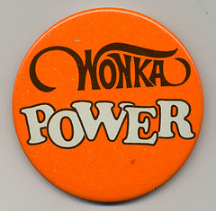 Willy Wonka promo button