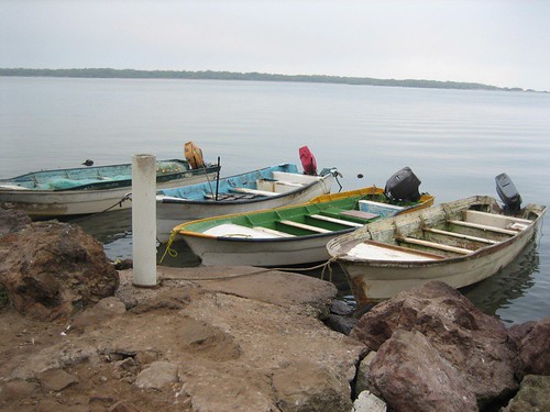 Teacapan, Mexico fishing boats