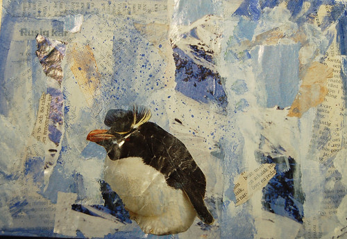 Penguin postcard (Copyright Hanna Andersson)