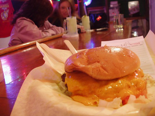 Cheeseburger, Chris Madrid's, San Antonio, Texas