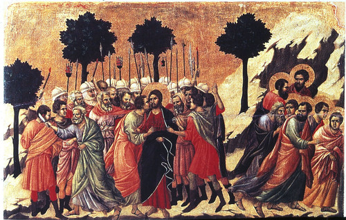 DUCCIO DI BUONINSEGNA Betrayal of Jesus from the Maesta Altarpiece by 