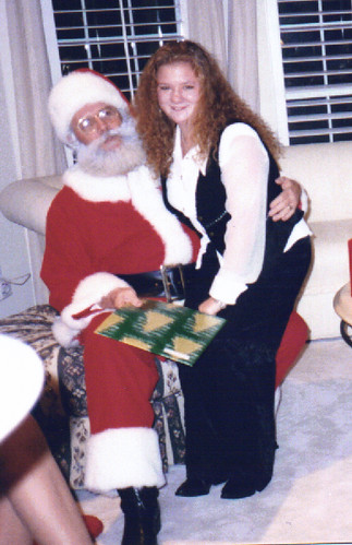 Santa and me 1995