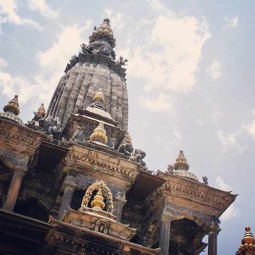   ... 2009   ... #Travel #Memories #2009 #Patan #Kathmandu #Nepal    ...     #Temple #Pagoda #Sky #Cloud ©  Jude Lee