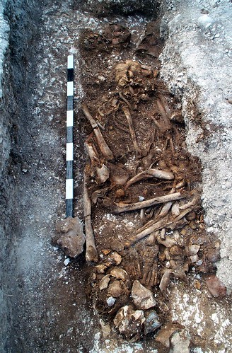 Boscombe Bowmen - mass grave