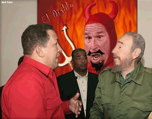 Chavez, Fidel and the Devil