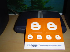 Google's Blogger Sticker
