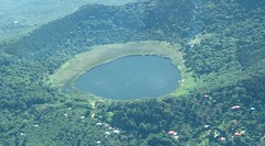 Aerial View from Apaneca Lagoon