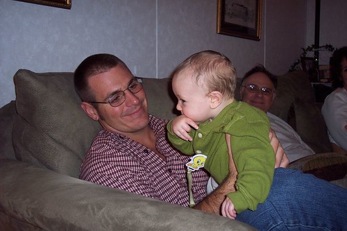 Zach & Uncle Josh - Christmas 2005