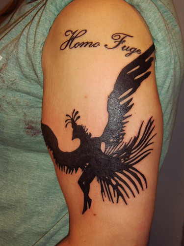 bird silhouette tattoo. ird silhouette tattoo
