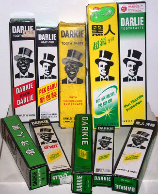 Darkie Toothpaste Over the Years by sinosplice on flickr
