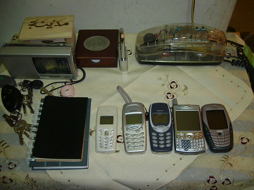 Mobile phones and notebooks by Adibi