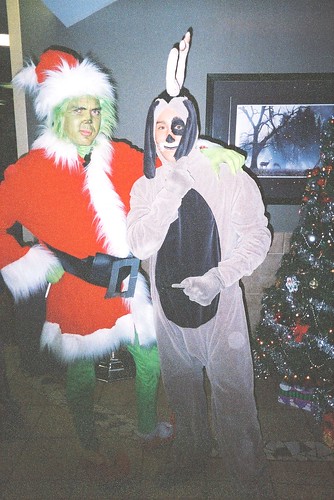 Grinch and Max in Lobby