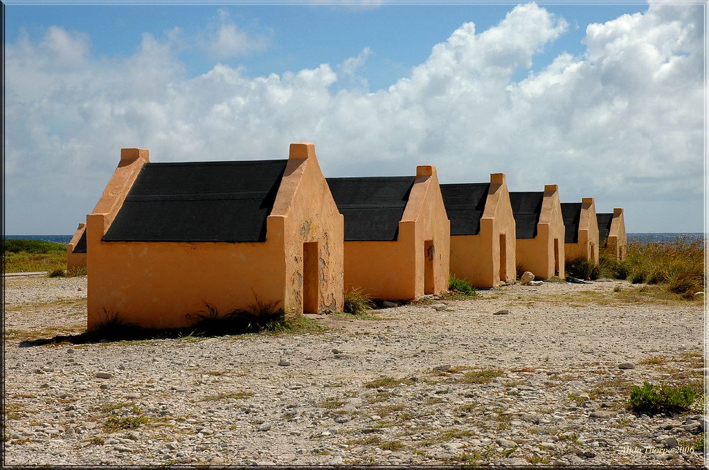 Red Slave Huts, Bonaire