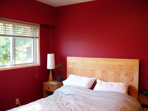 Paint Designs For Bedrooms. Cool Paint Ideas: Red Bedrooms