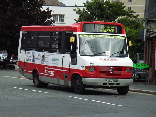 267 M267HOD  Plymouth Citybus.