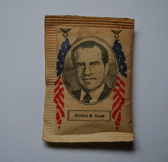 Vintage Nixon Sugar Sachet  1974