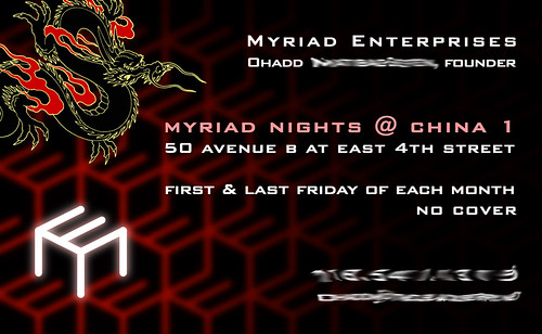 Myriad Nights @ China 1