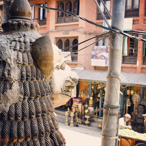   ... 2009   ... #Travel #Memories #2009 #Patan #Kathmandu #Nepal    ...   ...    #Temple #Statue #Window #Street #Shop #Stall ©  Jude Lee