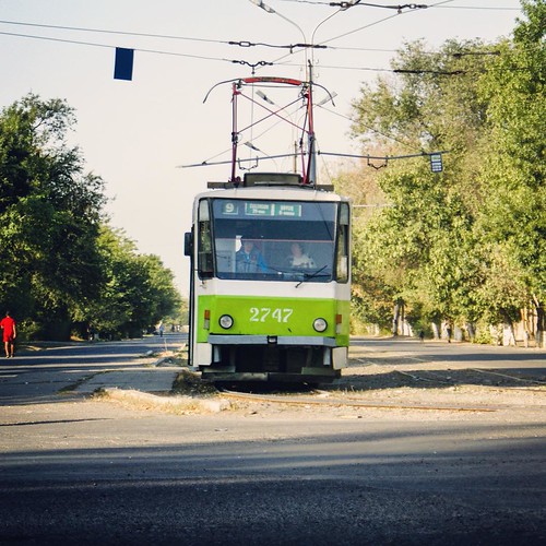     ...    ...          #Travel #Memories #Throwback #Tashkent #Uzbekistan   #Tram #Railway #Street ©  Jude Lee