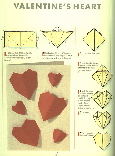 roadblocker · carpark · Instructions to make origami hearts 