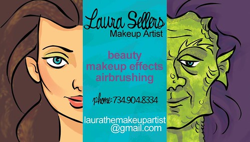 makeup artist cards. Makeup Artist - Business card