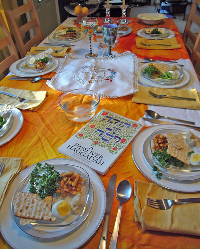 Seder Table