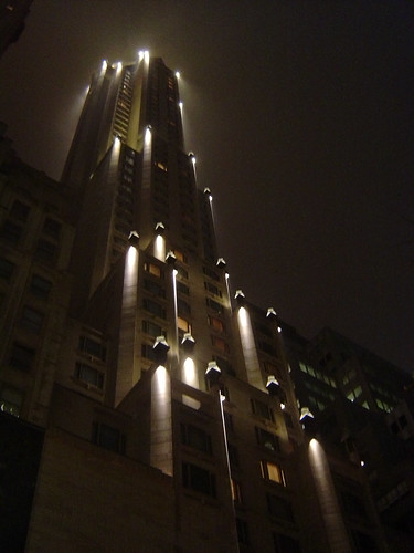 Gotham City at night