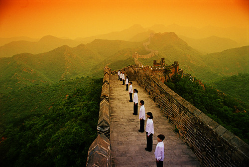 Choir on The Great Wall of China