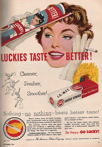 Shandeh 拍攝的 Vintage Cigarette Ad。