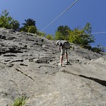 abseiling-down