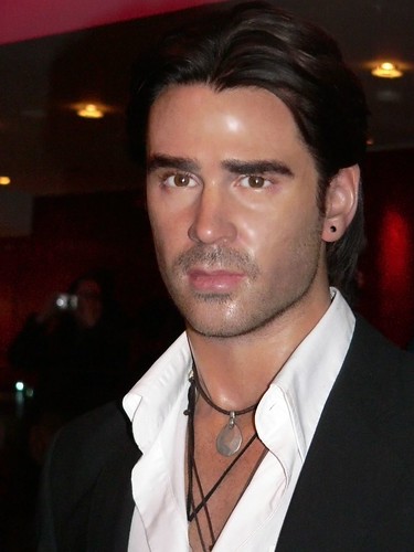 Colin Farrell at Madame Tussauds in London