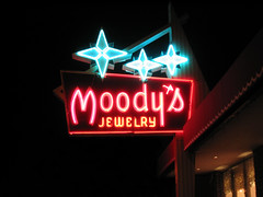 Moody's Jewelry Neon Sign