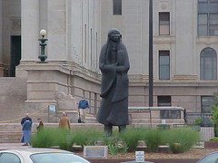 Indian Woman at the Capitol