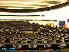 Euro Parliament conference room