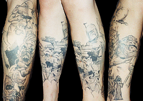 star tattoos leg. Leg Tattoo. My right leg.