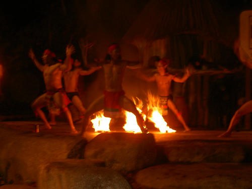 Night Safari Fire Dancers, 5 of 7 by kian esquire