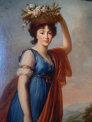 Princess Eudocia Ivanovna Galitzine as Flora b...