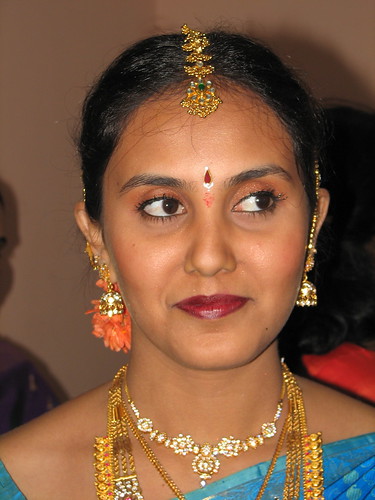 south indian bridal makeup. The Bride Smiles, originally